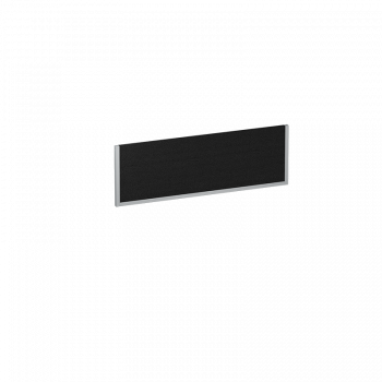 Evolve Bench Screen 1200 Black Silver Frame