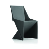 Freedom Visitor Stacking Chair Charcoal Polypropylene