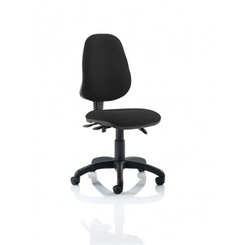 Eclipse Iii Lever Task Operator Chair Black Without Arms