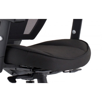 Denver Black Mesh Chair No Headrest