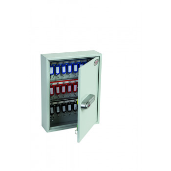 Phoenix Commercial Key Cabinet Kc0601e 42 Hook With Electronic Lock.