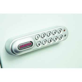 Phoenix Commercial Key Cabinet Kc0602e 64 Hook With Electronic Lock.