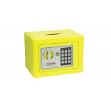Phoenix Compact Home Office Ss0721e Yellow Security Safe With Electronic Lock & Deposit Slot