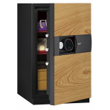 Phoenix Next Ls7003fo Luxury Safe Size 3 (oak) With Fingerprint Lock