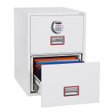 Phoenix World Class Vertical Fire File Fs2252e 2 Drawer Filing Cabinet With Electronic Lock