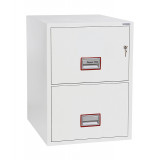 Phoenix World Class Vertical Fire File Fs2252k 2 Drawer Filing Cabinet With Key Lock