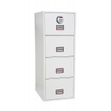 Phoenix World Class Vertical Fire File Fs2254e 4 Drawer Filing Cabinet With Electronic Lock