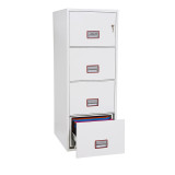 Phoenix World Class Vertical Fire File Fs2254k 4 Drawer Filing Cabinet With Key Lock