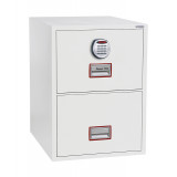 Phoenix World Class Vertical Fire File Fs2262e 2 Drawer Filing Cabinet With Electronic Lock