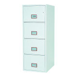 Phoenix World Class Vertical Fire File Fs2264k 4 Drawer Filing Cabinet With Key Lock