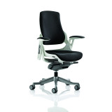 Zure Executive Chair Black Fabric With Arms