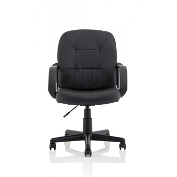Hove Bonded Leather Executive Chair With Fixed Arms