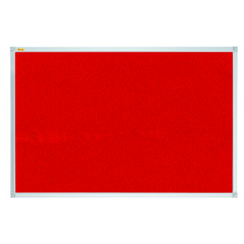 Felt Pin Board X-tra!line® 120 X 120 Cm Red