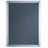 Premiumline Outdoor Display Cases Swinging Door, 12 X A4, 98 X 101.1 X 4.5 Cm, Grey Felt