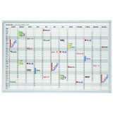 Franken Premiumline Annual Planner, Magnetic, 90 X 60 Cm (w X H) Franken Premiumline Annual Planner, Magnetic, 90 X 60 Cm (w X H)