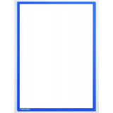 Document Holder X-tra!line® Din A4 Magnetic Blue 1 Piece