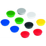 Tacking Magnet Size 13 Mm Adhesive Force 100g Various Colours 10 Pieces