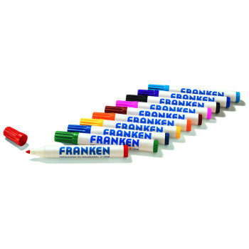 Board Markers Refillable Line Width 2-6 Mm 10 Pieces Board Markers Refillable Line Width 2-6 Mm 10 Pieces