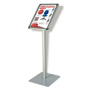 Aluminium Snap Frame With Stand, Standard Version, Din A4 Portrait Aluminium Snap Frame With Stand, Standard Version, Din A4 Portrait