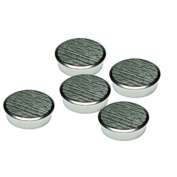 16mm Chrome Magnets Pack 5