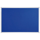 Felt Pin Board Contract Line 90 X 60cm Blue