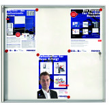 Valueline Flat Display Cases,6 X A4, 73 X 68 X 3 Cm, Magnetic