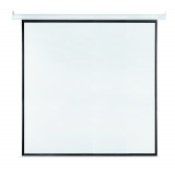 Valueline Electric Roll-up Screen, Format 1:1, Screen Size 180 X 180 Cm, Outer Size 186 X 188 Cm