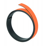 Magnetic Strips, 100 Cm X 10 Mm, Thickness 1 Mm, Orange