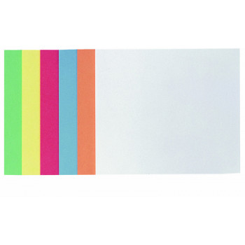 Training Cards, Rectangles, 14.9x20cm, Various Colours, 300pieces, Self-adhesive
