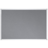 Felt Notice Board Valueline 180 X 90 Cm, Grey