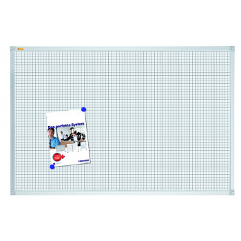 Valueline Grid Board 90 X 60 Cm, Magnetic (lacquered Steel)