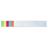 Training Cards, Title Strips, Various Colours, 100 Pieces