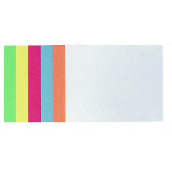 Training Cards, Rectangles 9.5 X 19.5cm, Various Colours, 250 Pieces