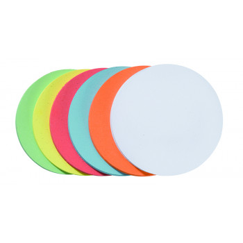 Training Cards, Circles, 14 Cm Dia., Various Colours, 300 Pieces, Self-adhesive