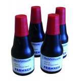 Indian Ink Refill Cartridge For Board Markers And Jumbomarkers, 4 X 25 Ml, Red
