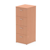 Impulse Filing Cabinet 4 Drawer Beech