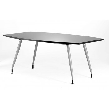 1800 Boardroom Table High Gloss Black