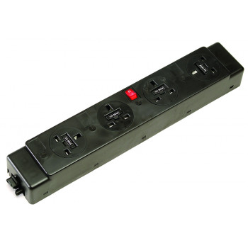 Impulse 4 X Uk Sockets (3.15a), 1 X Neon Switch