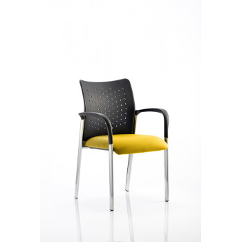 Academy Bespoke Colour Seat With Arms Senna Yellow Academy Bespoke Colour Seat With Arms Senna Yellow