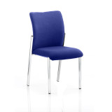 Academy Bespoke Colour Fabric Back With Bespoke Colour Seat Without Arms Stevia Blue