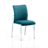 Academy Bespoke Colour Fabric Back With Bespoke Colour Seat Without Arms Maringa Teal