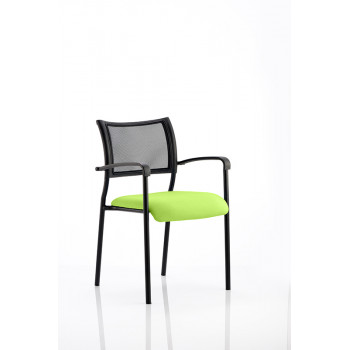 Brunswick Bespoke Colour Seat Black Frame Myrrh Green