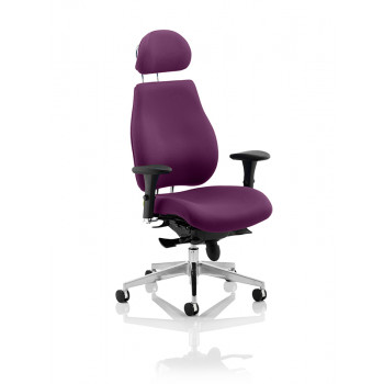 Chiro Plus Headrest Bespoke Colour Tansy Purple