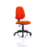 Eclipse I Lever Task Operator Chair Bespoke Colour Tabasco Red