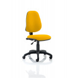 Eclipse I Lever Task Operator Chair Bespoke Colour Senna Yellow