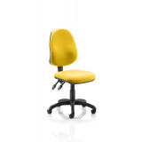Eclipse Ii Lever Task Operator Chair Bespoke Colour Senna Yellow