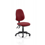 Eclipse Ii Lever Task Operator Chair Bespoke Colour Ginseng Chilli