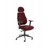Chiro Plus Lite With Headrest Fully Upholstered Ginseng Chilli