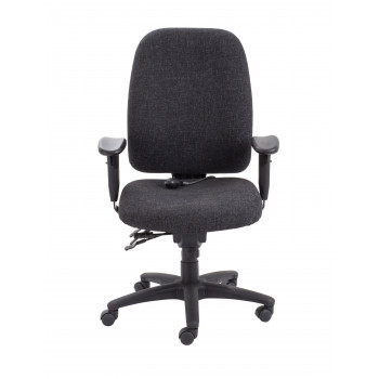 Vista High Back Chair - Charcoal