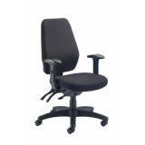 Call Centre Chair Without Seat Slide - Charcoal